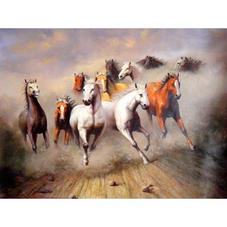 Horses Oil Painting 26 - Art gallery Oil Painting Reproductions