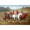 Horses Oil Painting 29 - Art gallery Oil Painting Reproductions