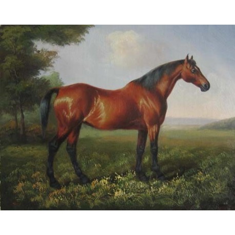 Horses Oil Painting 30 - Art gallery Oil Painting Reproductions