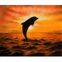 Dolphin III Oil Painting  - Art Gallery  Oil Painting Reproductions