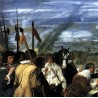 The Surrender of Breda detail 1, 1634-35 by Diego Velazquez - Art gallery oil painting reproductions