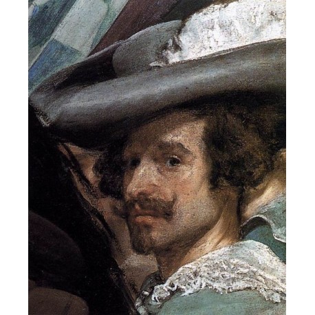 Surrender of Breda Detail 5 Velazquez Oil Painting