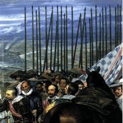 Surrender of Breda Detail 4 Velazquez Oil Painting