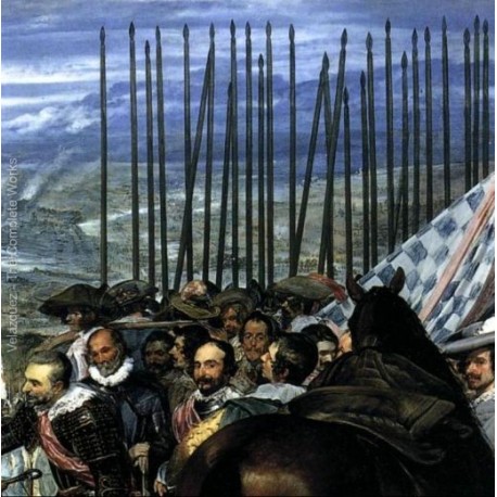 Surrender of Breda Detail 4 Velazquez Oil Painting