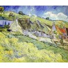 A Group of Cottages by Vincent Van Gogh -  Art gallery oil...