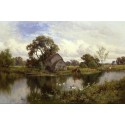 By the Mill - Art gallery oil painting