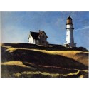 Lighthouse Hill - Art gallery oil painting