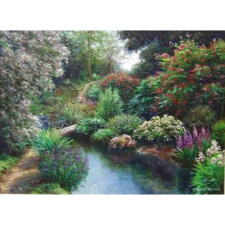 Reed Creek - Art gallery oil painting