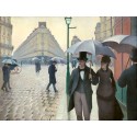 Paris Street, Rainy Day 1877 by Gustave Caillebotte - oil painting...