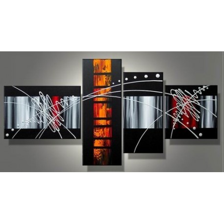 Black Abstract VII | Oil Painting Abstract art Gallery