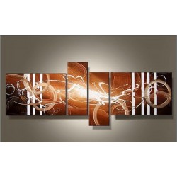 Brown Abstract V | Oil Painting Abstract art Gallery