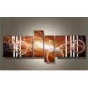 Brown Abstract V | Oil Painting Abstract art Gallery