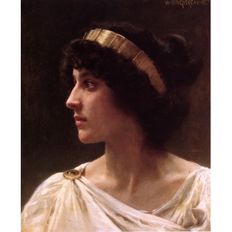 Irene 1897 by - William Adolphe Bouguereau - Art gallery oil painting reproductions
