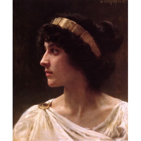 Irene 1897 by - William Adolphe Bouguereau - Art gallery oil...