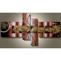 Brown Abstract  X | Oil Painting Abstract art Gallery
