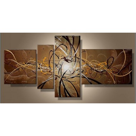 Brown Abstract XI | Oil Painting Abstract art Gallery