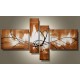 Brown Abstract XIII | Oil Painting Abstract art Gallery