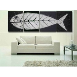 Good Luck Fish | Oil Painting Abstract art Gallery