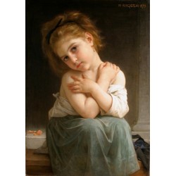 La frileuse by William Adolphe Bouguereau - Art gallery oil...
