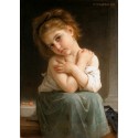 La frileuse by William Adolphe Bouguereau - Art gallery oil...