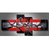 Black White & Red III| Oil Painting Abstract art Gallery
