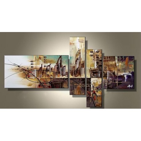 City Abstract III | Oil Painting Abstract art Gallery