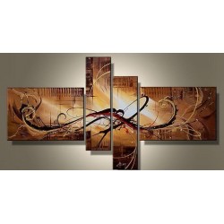 Brown Abstract IX | Oil Painting Abstract art Gallery