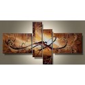 Brown Abstract IX | Oil Painting Abstract art Gallery