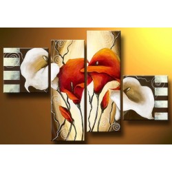 Mixed Flowers  | Oil Painting Abstract art Gallery