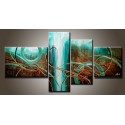 Teal Abstract III | Oil Painting Abstract art Gallery