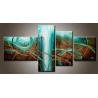 Teal Abstract III | Oil Painting Abstract art Gallery