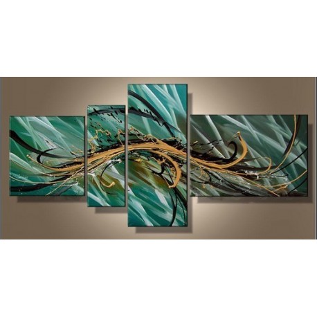 Teal Abstract   | Oil Painting Abstract art Gallery
