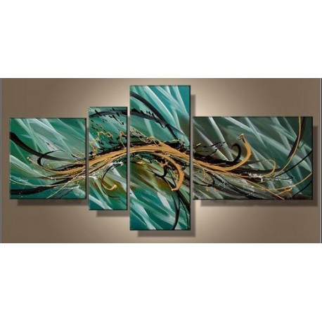 Teal Abstract   | Oil Painting Abstract art Gallery