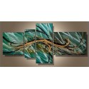 Teal Abstract   | Oil Painting Abstract art Gallery