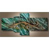 Teal Abstract   | Oil Painting Abstract art Gallery