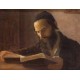 A Talmudic Scholar by Lazar Krestin | Jewish Art Oil Painting Gallery