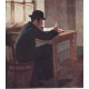 Boy Studying by Lazar Krestin | Jewish Art Oil Painting Gallery