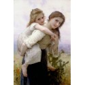 Not Too Much To Carry 1895 by William Adolphe Bouguereau -Art...