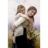 Not Too Much To Carry 1895 by William Adolphe Bouguereau -Art...