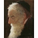 Portrait of a Rabbi 2 by Lazar Krestin | Jewish Art Oil Painting...