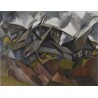 Houses in a Small Town by Issachar Ber Ryback Jewish Art Oil...