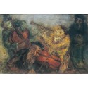 Musicians by Issachar Ber Ryback Jewish Art Oil Painting Gallery