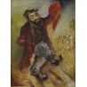 The Dancer by Issachar Ber Ryback Jewish Art Oil Painting Gallery