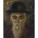The Rabbi by Issachar Ber Ryback Jewish Art Oil Painting Gallery