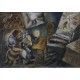 The Shoemaker by Issachar Ber Ryback Jewish Art Oil Painting Gallery