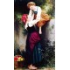 Petites Maraudeuses by William Adolphe Bouguereau - Art gallery oil painting reproductions
