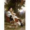 Rest 1879 by William Adolphe Bouguereau Art gallery oil painting...