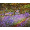 Artist s Garden at Giverny by Claude Oscar Monet - Art gallery oil...