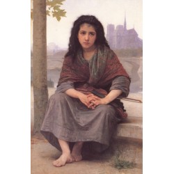 The Bohemian 1890 by  William Adolphe Bouguereau - Art gallery oil...