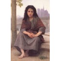 The Bohemian 1890 by  William Adolphe Bouguereau - Art gallery oil...